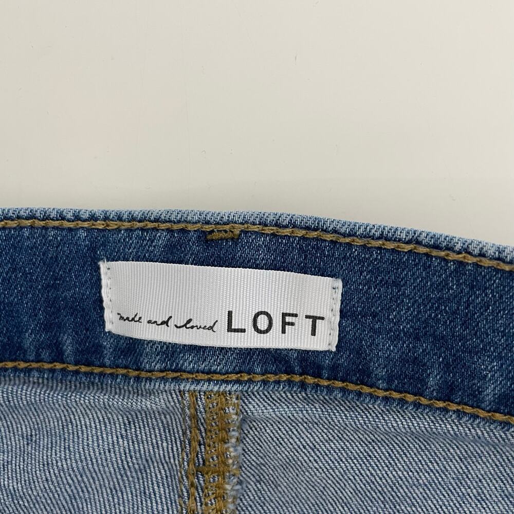 Loft High Rise Skinny Jean Size 28/6 - Picture 7 of 9